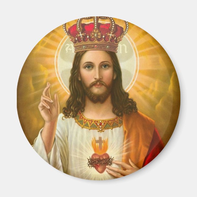 Aimant Christ Le Roi image (Devant)