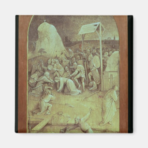 Aimant Christ sur la route du Calvaire