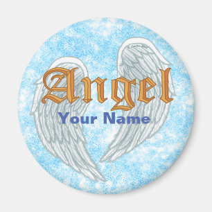 aimant Christian Angel Wings