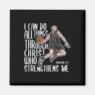 Aimant Christian Athlete Sketal Philippians Bible Christ