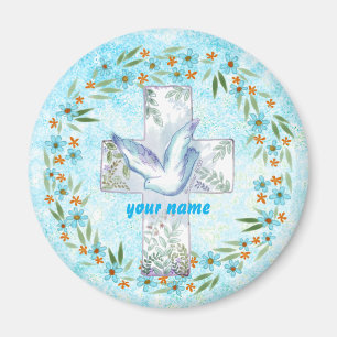 aimant Christian Dove Cross