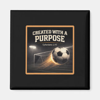 Aimant Christian Soccer Created With A Purpose Ephesians 