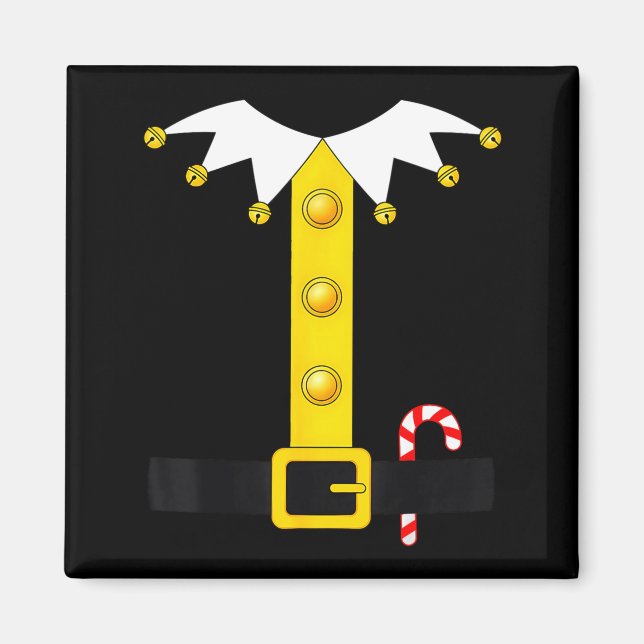 Aimant Christmas Elf Costume  (Devant)