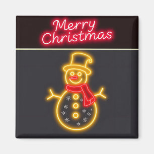 Aimant Christmas Neon Modern Holiday Collection