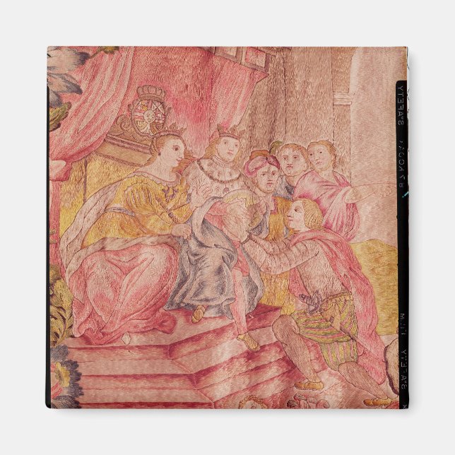 Aimant Christophe Colomb avant Ferdinand II (Devant)