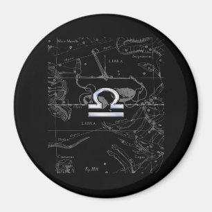 Aimant Chrome like Libra Zodiac
