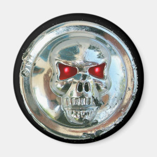 AIMANT CHROME SKULL
