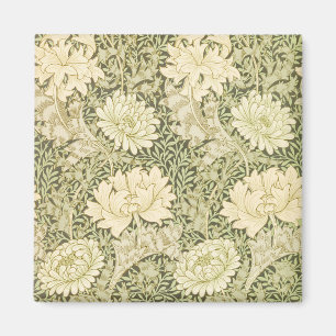 Aimant Chrysanthemum par William Morris, Art Vintage