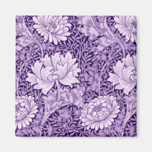 Aimant Chrysanthemum Purple, William Morris