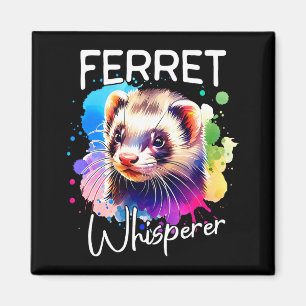 Aimant Chuchoteur de furet Comfort Colors pour adultes po