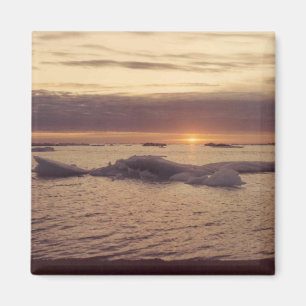 Aimant Chukchi Sea Fall Ice Barre Alaska Photo Design