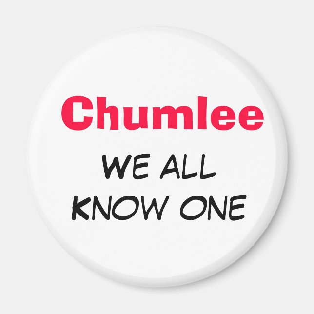 Aimant Chumlee (Devant)