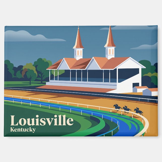 Aimant Churchill Downs Kentucky (Recto)