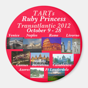 Aimant chute de l'aimant 2012 de tartes MERCI