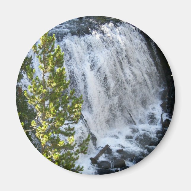 Aimant Chute d'eau de Yellowstone (Devant)