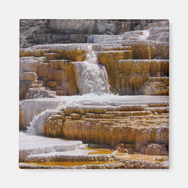 Aimant Chutes de Mammoth Springs (Devant)