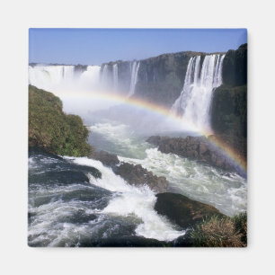 Aimant Chutes d'Iguassu, État du Paraná, Brésil. Vue aéri