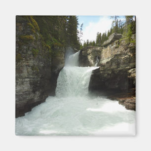 Aimant Chutes St. Mary I dans le parc national de Glacier