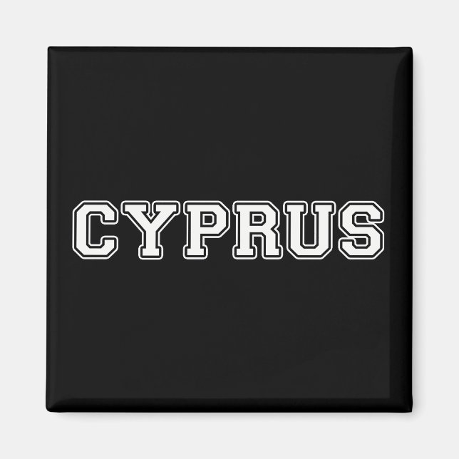 Aimant Chypre (Devant)