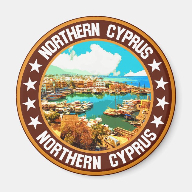 Aimant Chypre du Nord (Devant)