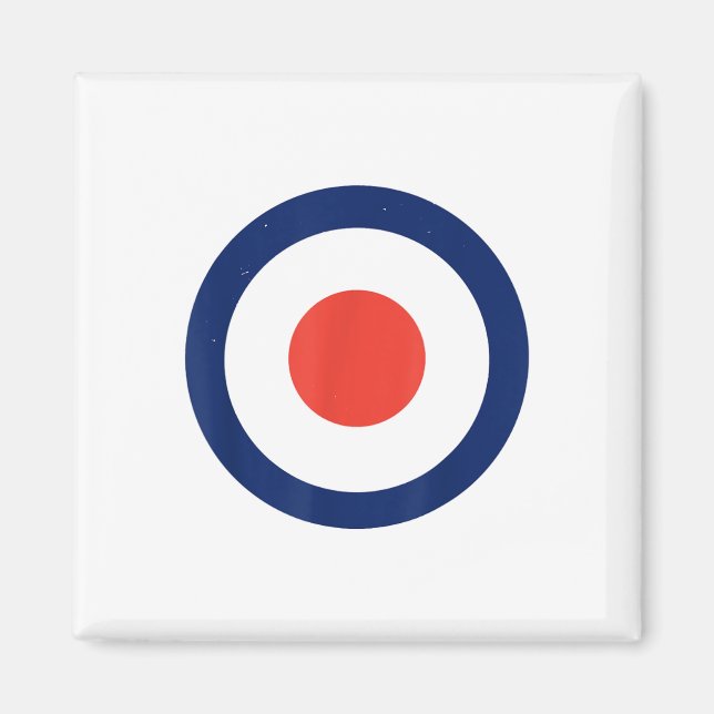 Aimant Cible Mod Force aérienne Ciblée Ciblée De Bullseye (Devant)