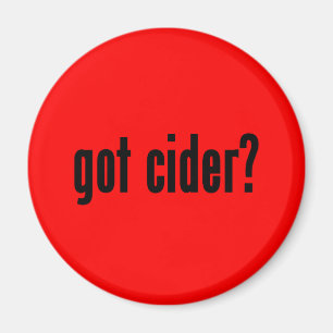 Aimant cidre obtenu ?