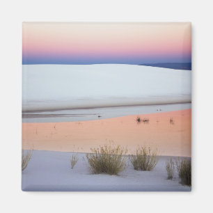 Aimant Ciel de la mer réfléchi dans un bassin d'eau de