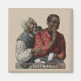 Aimant Cigar et Afrique-Amérique vintage 1895