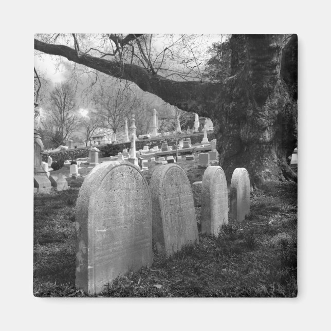 Aimant cimetière calme (Devant)