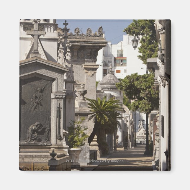 Aimant Cimetière de La Recoleta à Buenos Aires (Devant)