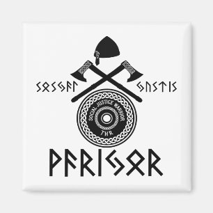 Aimant Cimetière guerrier de la justice sociale