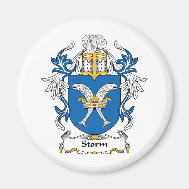 Aimant Cimier de la famille des tempêtes (Devant)