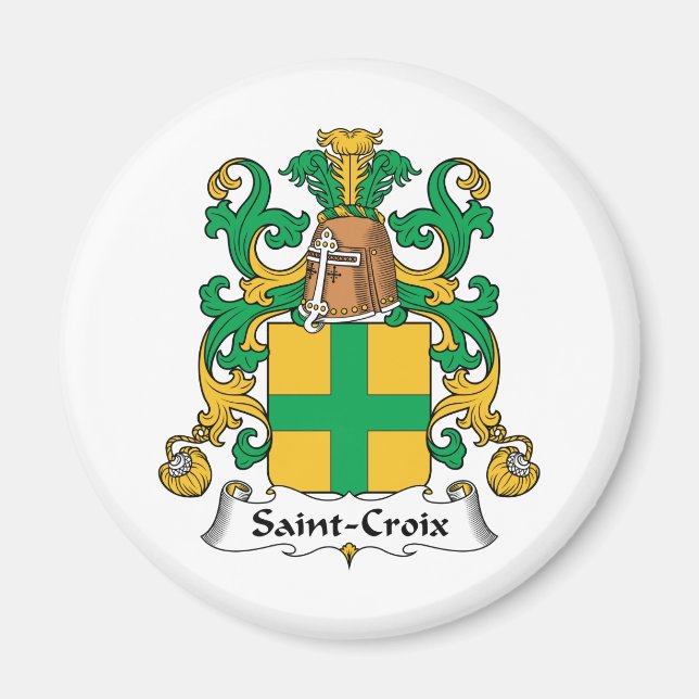 Aimant Cimier Familial Saint-Croix (Devant)