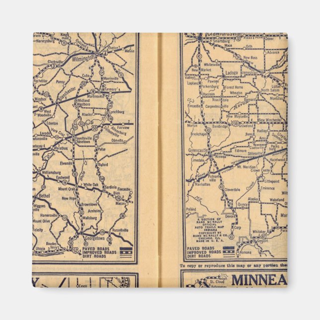 Aimant Cincinnati, Détroit, Indianapolis (Devant)