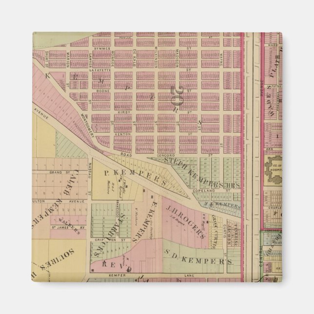 Aimant Cincinnati, Ohio 4 (Devant)