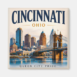 Aimant Cincinnati Ville Fluviale