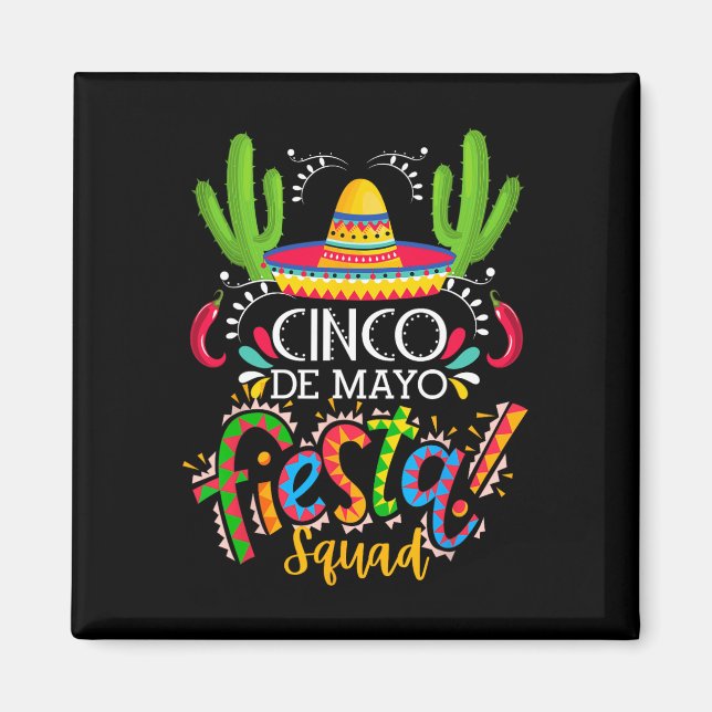 Aimant Cinco De Mayo  (Devant)