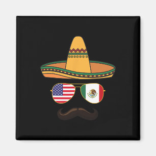 Aimant Cinco De Mayo Célébration Mexicano American 2025 1