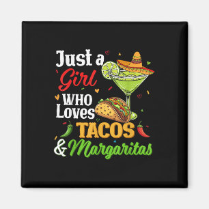 Aimant Cinco De Mayo Chemises Femmes Fille Aime Les Tacos