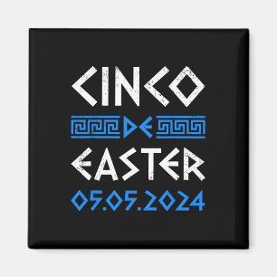 Aimant Cinco De Pâques Drôle Cinco De Mayo Grec Orthodoxe