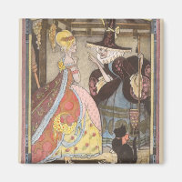 Cinderella and Fairy Godmother, Vintage Fairy Tale