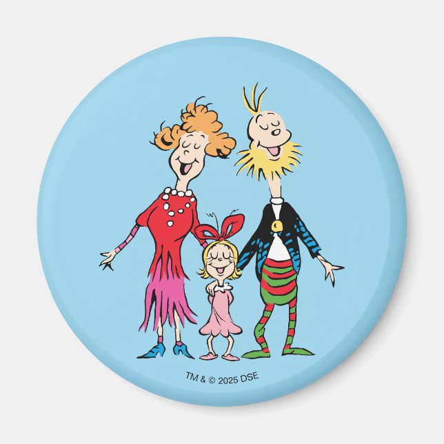 Aimant Cindy Lou Who's Family Portrait (Devant)
