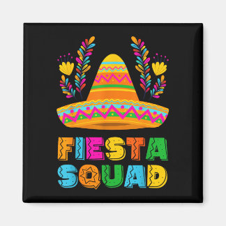 Aimant Cinq mai fiesta squad famille appariée groupe