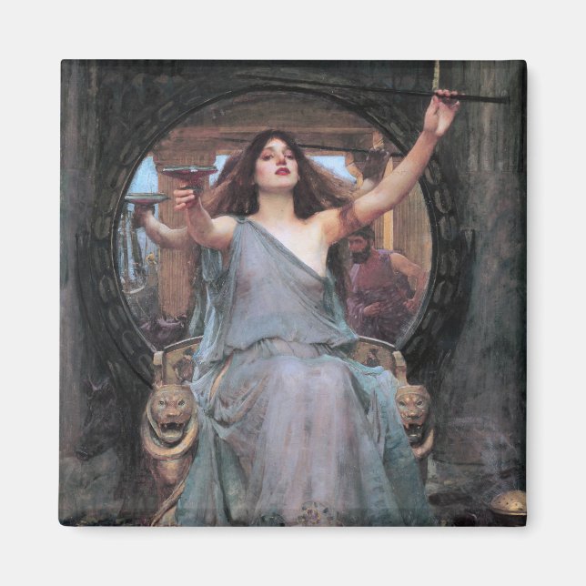 Aimant Circe Offering the Cup to Odysseus, Waterhouse (Devant)