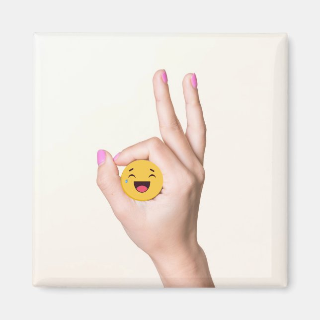 Aimant Circle Game Ok Vous A Obtenu (Devant)