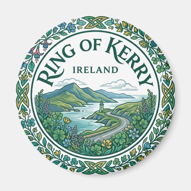 Aimant Circuit de Kerry Irlande (Devant)