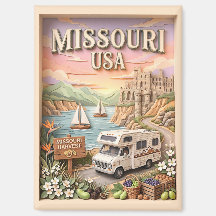 Circuit routier du lac Missouri Ozarks Château Tex
