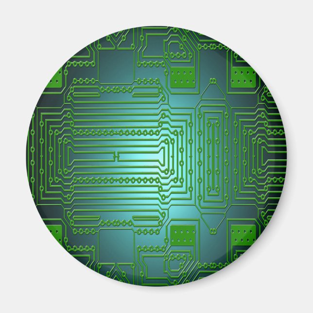 Aimant circuits de conducteurs de cartes (Devant)