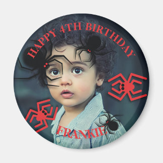 Aimant circulaire photo personnalisé