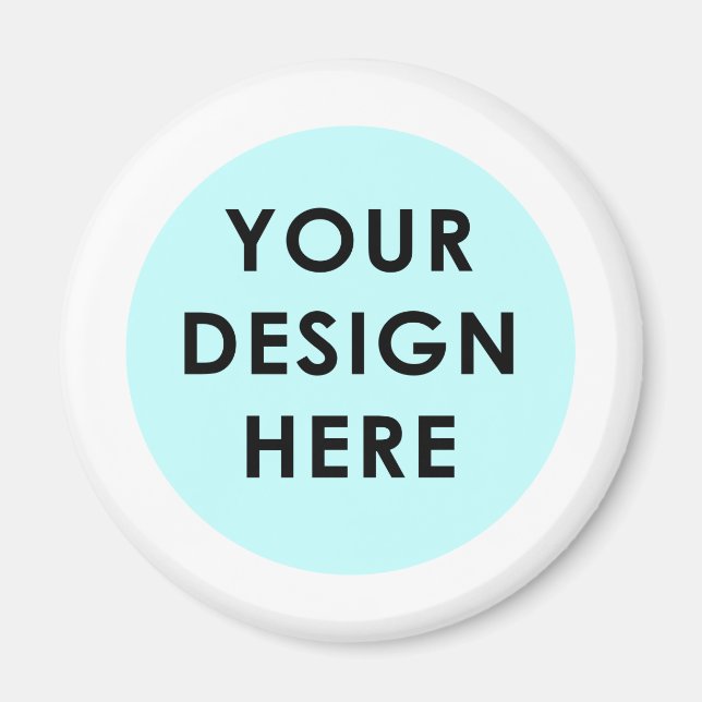 Aimant circulaire standard de 2¼ pouces (Devant)